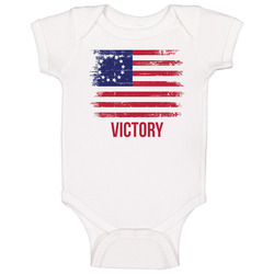 Nine Line Betsy Ross Flag Usa America Baby One Piece Nine Line Betsy Ross Flag Usa America Baby One Piece