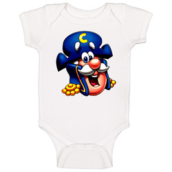 Captain Crunch Cereal Logo Baby One Piece Captain Crunch Cereal Logo Baby One Piece