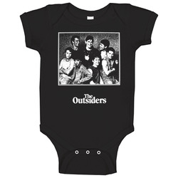 The Outsiders Patrick Swayze Matt Dillon Movie Baby One Piece The Outsiders Patrick Swayze Matt Dillon Movie Baby One Piece