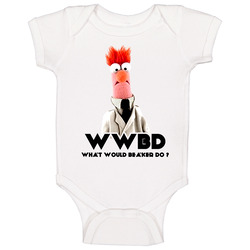 Beaker Muppets What Would Beaker Do Baby One Piece Beaker Muppets What Would Beaker Do Baby One Piece