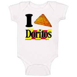 I Heart Love Doritos Chips Nacho Cool Ranch Baby One Piece I Heart Love Doritos Chips Nacho Cool Ranch Baby One Piece