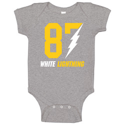 Jordy Nelson White Lightning Gb Green Bay Football Baby One Piece Jordy Nelson White Lightning Gb Green Bay Football Baby One Piece
