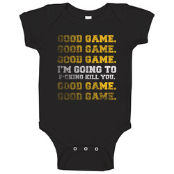 Milan Lucic Good Game I'm Going To Kill You Very Distressed Baby One Piece Milan Lucic Good Game I'm Going To Kill You Very Distressed Baby One Piece