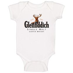 Glenfiddich Single Malt 1887 Scotch Whisky Alcohol Baby One Piece Glenfiddich Single Malt 1887 Scotch Whisky Alcohol Baby One Piece