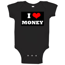 Floyd Mayweather I Love Money Boxing Sandro.jpg Baby One Piece