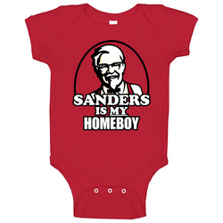 Colonel Sanders Is My Homeboy Kfc Baby One Piece Colonel Sanders Is My Homeboy Kfc Baby One Piece
