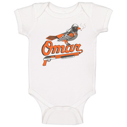 Omar The Wire Baltimore Baseball Gift Baby One Piece Omar The Wire Baltimore Baseball Gift Baby One Piece