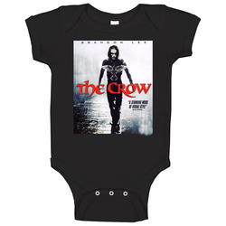 The Crow 90s Retro Movie Fan Fan Baby One Piece The Crow 90s Retro Movie Fan Fan Baby One Piece
