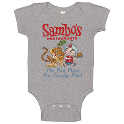 Sambos Restaurants Tiger Vintage Food Baby One Piece Sambos Restaurants Tiger Vintage Food Baby One Piece