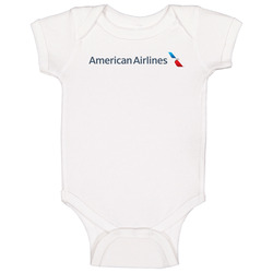 American Airlines Nasdaq Company Logo Employee Fan Baby One Piece American Airlines Nasdaq Company Logo Employee Fan Baby One Piece