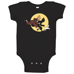 Tin Tin Cartoon Baby One Piece