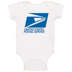 Usps United Sates Postal Service Baby One Piece Usps United Sates Postal Service Baby One Piece