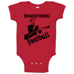 Heavy Metal Football Jurgen Klopp Liverpool Football Soccer Fan Baby One Piece Heavy Metal Football Jurgen Klopp Liverpool Football Soccer Fan Baby One Piece