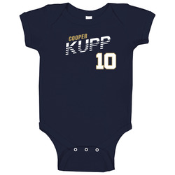 Cooper Kupp 10 Favorite Player Los Angeles R Football Fan Baby One Piece Cooper Kupp 10 Favorite Player Los Angeles R Football Fan Baby One Piece