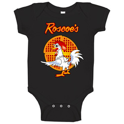 Roscoes Chicken Waffles Baby One Piece Roscoes Chicken Waffles Baby One Piece