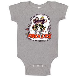 The Rockers Tag Team Retro Wrestling Baby One Piece The Rockers Tag Team Retro Wrestling Baby One Piece