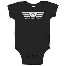 Weyland Corp Prometheus Movie Alien Baby One Piece Weyland Corp Prometheus Movie Alien Baby One Piece