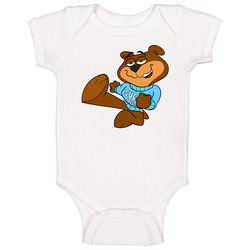 Sugar Bear Crisp Cereal Brand Mascot Foodie Baby One Piece Sugar Bear Crisp Cereal Brand Mascot Foodie Baby One Piece