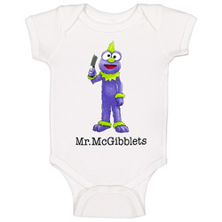 The League Tv Show Mr Mcgibblets Baby One Piece The League Tv Show Mr Mcgibblets Baby One Piece
