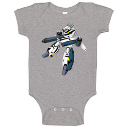 Robotech Skull One Anime Baby One Piece