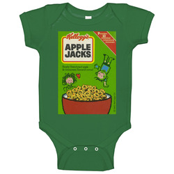 Apple Jacks Box Greatest Cereal Of All Time Breakfast Fan Foodie Baby One Piece Apple Jacks Box Greatest Cereal Of All Time Breakfast Fan Foodie Baby One Piece