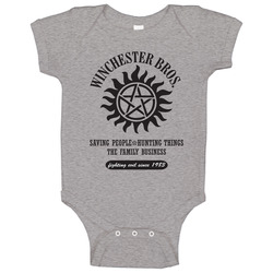 Supernatural Winchester Bros. Baby One Piece Supernatural Winchester Bros. Baby One Piece