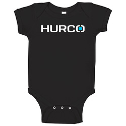 Hurco Companies Inc Nasdaq Company Logo Employee Fan Baby One Piece Hurco Companies Inc Nasdaq Company Logo Employee Fan Baby One Piece