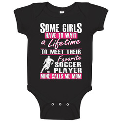 My Child is My Favorite Player Soccer Mom TShirt - Gift for Mom Baby One Piece My Child is My Favorite Player Soccer Mom TShirt - Gift for Mom Baby One Piece