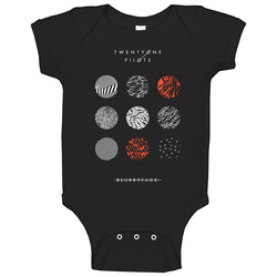 Twenty One Pilots Blurryface Men's 100% Cotton Baby One Piece Twenty One Pilots Blurryface Men's 100% Cotton Baby One Piece