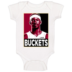 Jimmy Butler Buckets Hope Style Baby One Piece Jimmy Butler Buckets Hope Style Baby One Piece