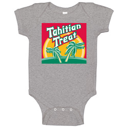 Tahitian Treat Retro Drink Baby One Piece Tahitian Treat Retro Drink Baby One Piece