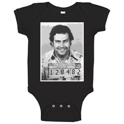 Pablo Escobar Shot Baby One Piece Pablo Escobar Shot Baby One Piece