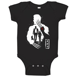 Logan Movie Poster Wolverine Xmen Fan Trending Baby One Piece Logan Movie Poster Wolverine Xmen Fan Trending Baby One Piece
