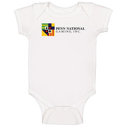 Penn National Gaming Inc Nasdaq Company Logo Employee Fan Baby One Piece Penn National Gaming Inc Nasdaq Company Logo Employee Fan Baby One Piece