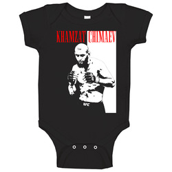 Khamzat Chimaev The Wolf Borz Chechnya Mma Fighter Scarface Style Baby One Piece Khamzat Chimaev The Wolf Borz Chechnya Mma Fighter Scarface Style Baby One Piece