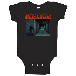 Metal Gear Solid 1998 Best Video Games Of All Time Baby One Piece Metal Gear Solid 1998 Best Video Games Of All Time Baby One Piece