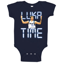 Luka Doncic Dallas Time Basketball Baby One Piece Luka Doncic Dallas Time Basketball Baby One Piece