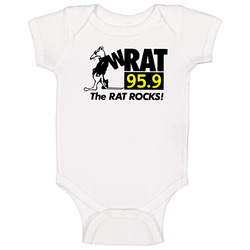 Radio Channel Rat 95.9 The Rat Rock Baby One Piece Radio Channel Rat 95.9 The Rat Rock Baby One Piece