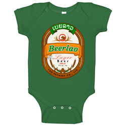 Beerlao Beer Southeast Asia Laos Fan Baby One Piece Beerlao Beer Southeast Asia Laos Fan Baby One Piece
