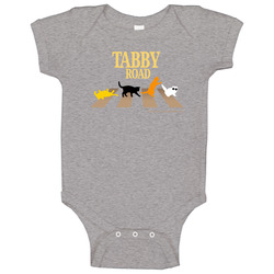 Tabby Road - Brown Baby One Piece Tabby Road - Brown Baby One Piece