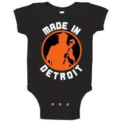 Made In Detroit Muscle Car Vintage Baby One Piece Made In Detroit Muscle Car Vintage Baby One Piece