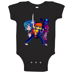 Scott Pilgrim Video Game Movie Comic Baby One Piece Scott Pilgrim Video Game Movie Comic Baby One Piece