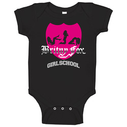 Britny Fox Rock Classic Baby One Piece Britny Fox Rock Classic Baby One Piece