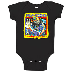 Macho Man Randy Savage Retro Wrestling Baby One Piece Macho Man Randy Savage Retro Wrestling Baby One Piece
