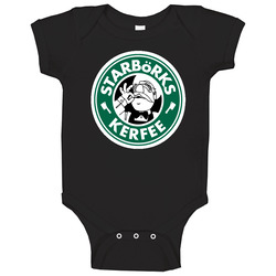 Starborks Kerfee, Swedish Chef, Sesame Street Logo Baby One Piece Starborks Kerfee, Swedish Chef, Sesame Street Logo Baby One Piece