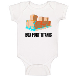 Papa Jake Box Fort Titanic Popular Youtube Personality Fan Baby One Piece Papa Jake Box Fort Titanic Popular Youtube Personality Fan Baby One Piece