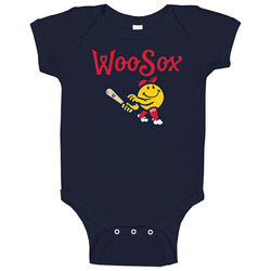 Woo Sox Worcester Baseball Fan Baby One Piece Woo Sox Worcester Baseball Fan Baby One Piece