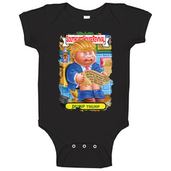 Garbage Pail Kids Dump Trump Baby One Piece Garbage Pail Kids Dump Trump Baby One Piece