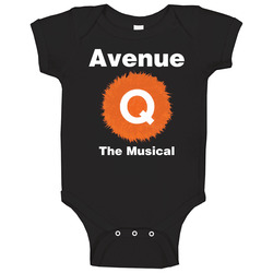 Avenue Q The Musical Baby One Piece Avenue Q The Musical Baby One Piece
