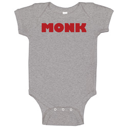Monk 2000s Tv Show Fan Logo Baby One Piece Monk 2000s Tv Show Fan Logo Baby One Piece